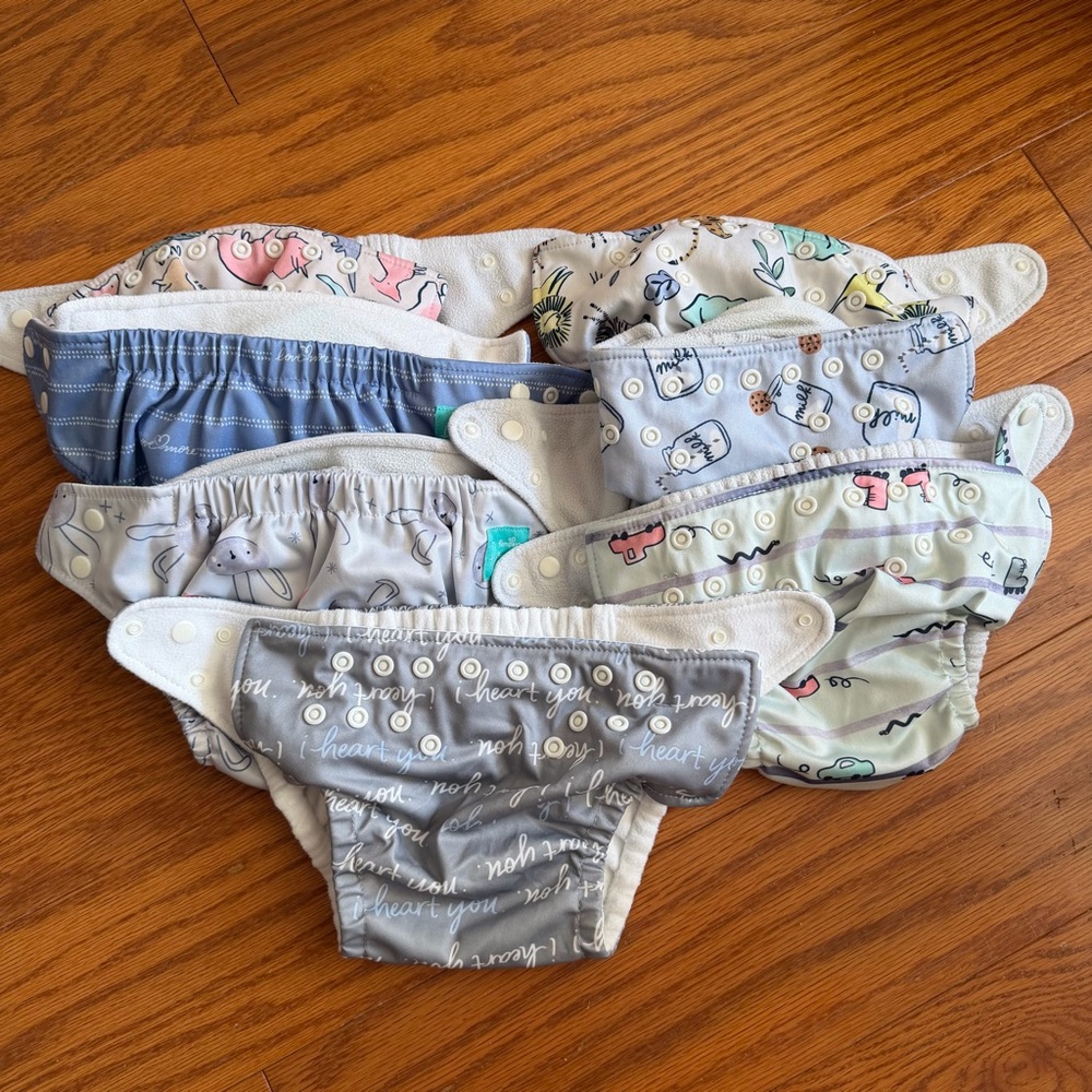 Pampers Pure Reusable Cloth Hybrid Diaper Cover Diapers Mixed Prints Designs